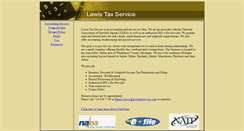 Desktop Screenshot of lewistaxservice.com